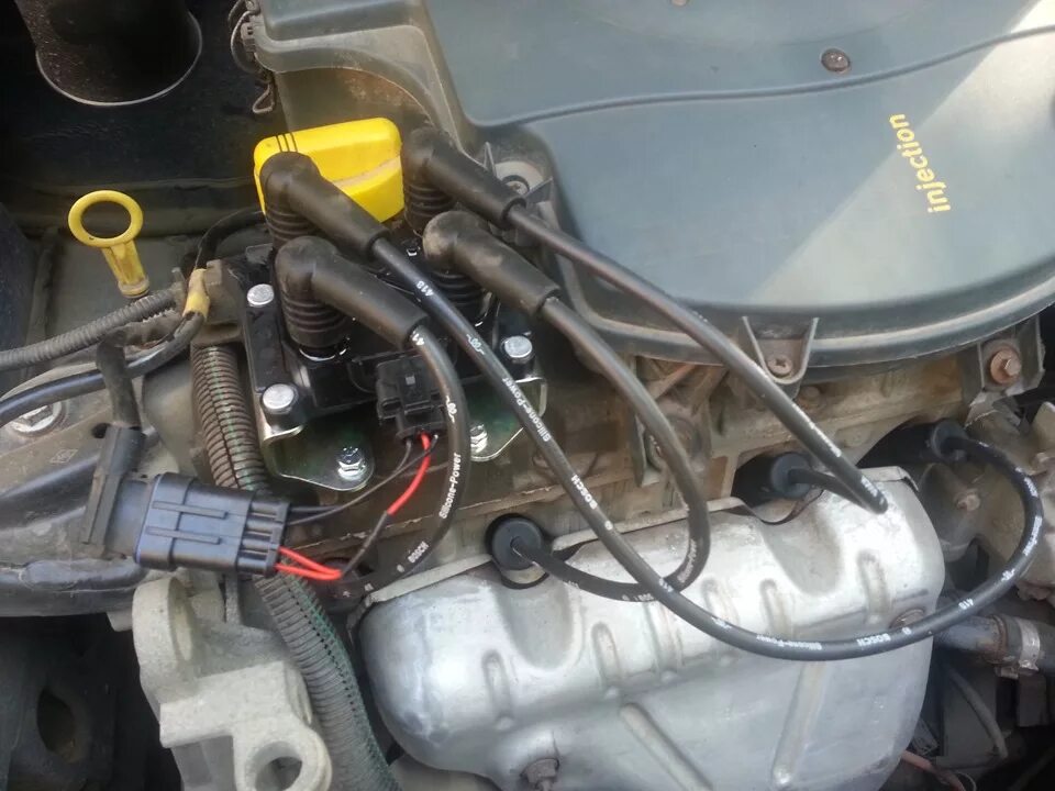 Правильная катушка зажигания - Renault Logan (1G), 1,6 л, 2007 года своими рукам