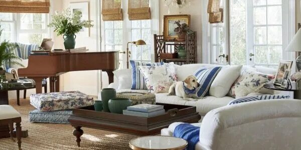 Habitually Chic ® " Ralph Lauren 50th Anniversary Ralph lauren home living room,