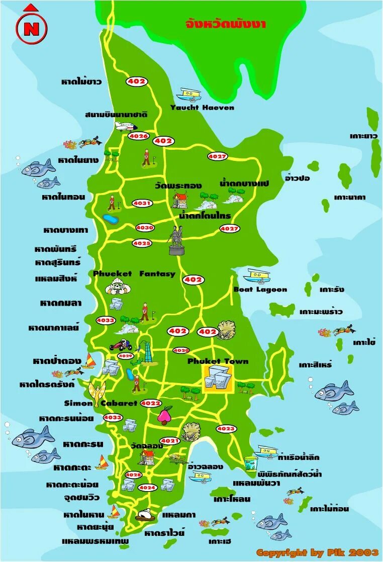 Phuket map