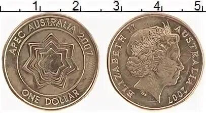 1 доллар австралия 2007