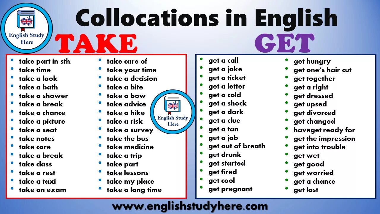 Устойчивые выражения с get. Collocations в английском языке. Устойчивые выражения с get в английском. Make do в английском языке. Английский go get