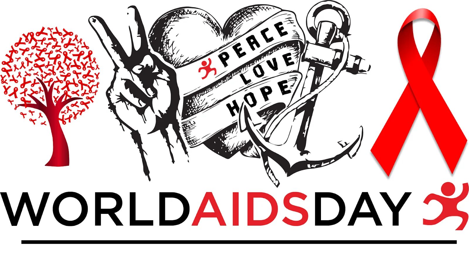 Aids post. World aids day.