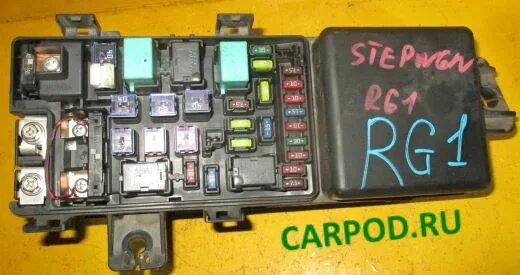 Предохранитель вентилятора отопителя хонда степвагон rg1 Реле и предохранители HONDA STEPWGN / S-MX 1996-2001 " Схемы предохранителей, эл