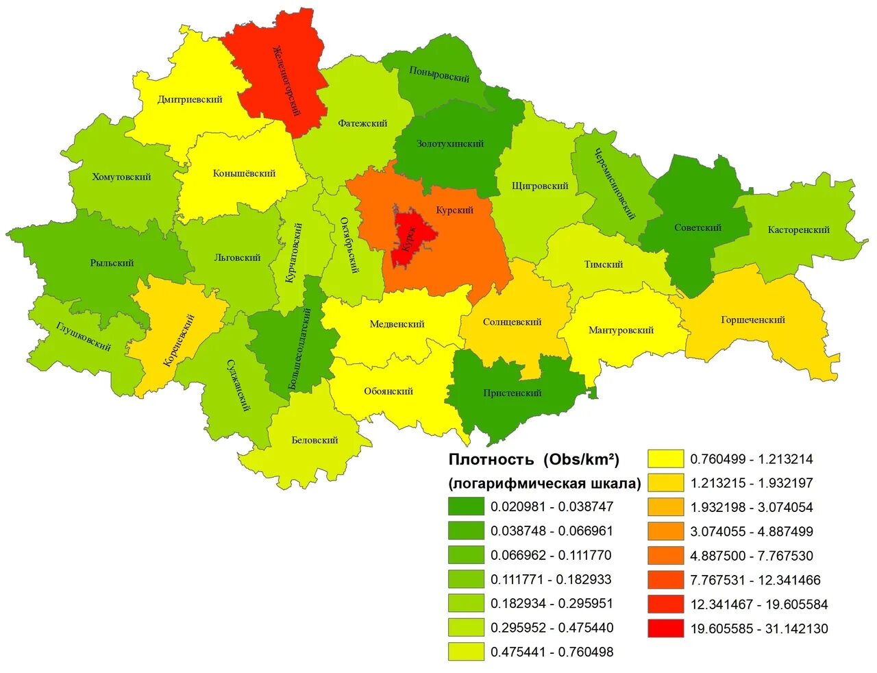 Карта Курской области. Курская область на карте. Районы Курской области на карте с границами. Карта Курской области с районами. Курская область это где