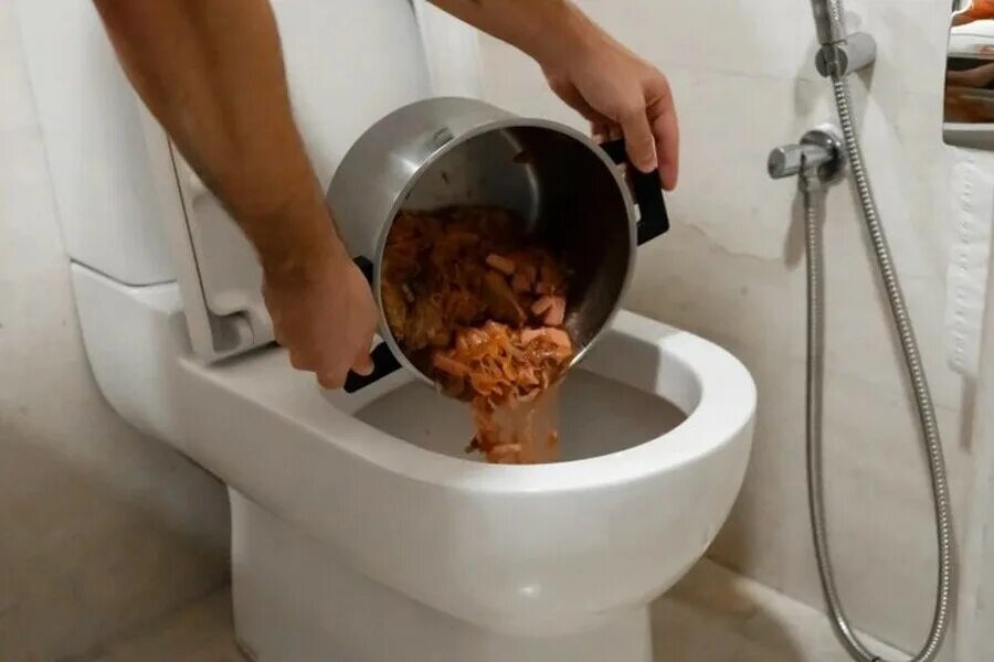 Где унитазы моют