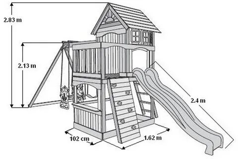 Детские домики из дерева чертежи (202 фото) .