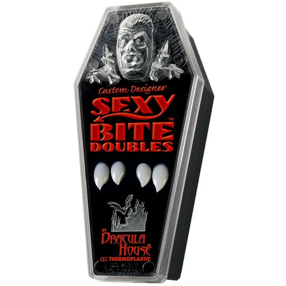 Double bite. Вампирские клыки sexy bites. термопластик для фиксации клыков. магазин хаппиа москва клыки вампира.