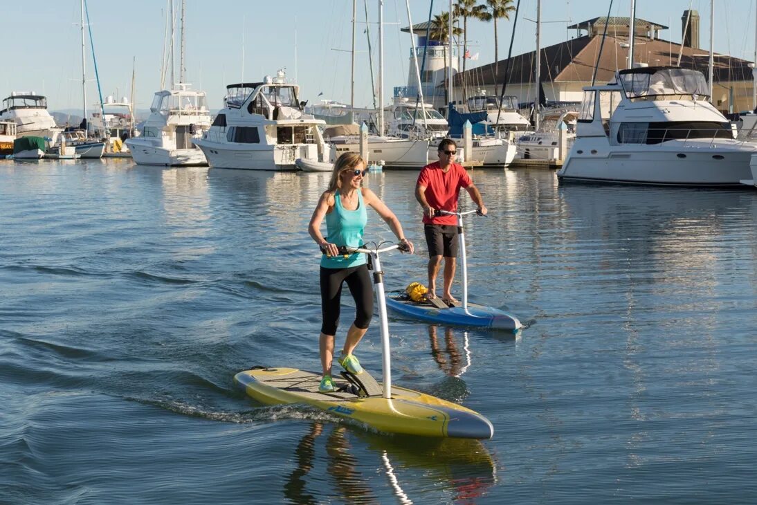 Где можно ходить по воде. Sup борд hobie. серфинг с педалями. доска с педалями для катания по воде. лыжи для хождения по воде.
