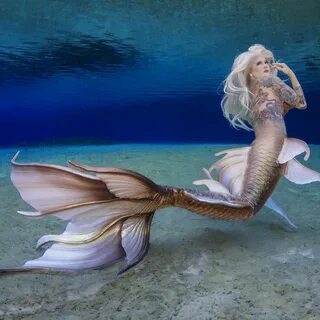 A mermaid
