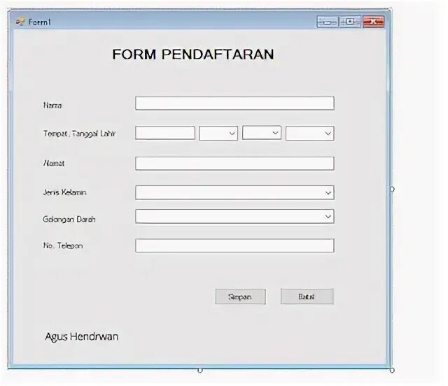 Vb forms. Vb forms