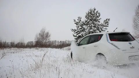 Ниссан лиф зимой