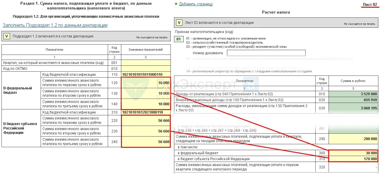 Авансы в декларации по налогу на прибыль за 1 квартал. Авансовый платеж по налогу на прибыль за 1 квартал. Декларация по налогу на прибыль авансовые платежи за 1 квартал. Авансовые платежи по налогу на прибыль в декларации. Организации уплачивающие авансовые платежи ежемесячно