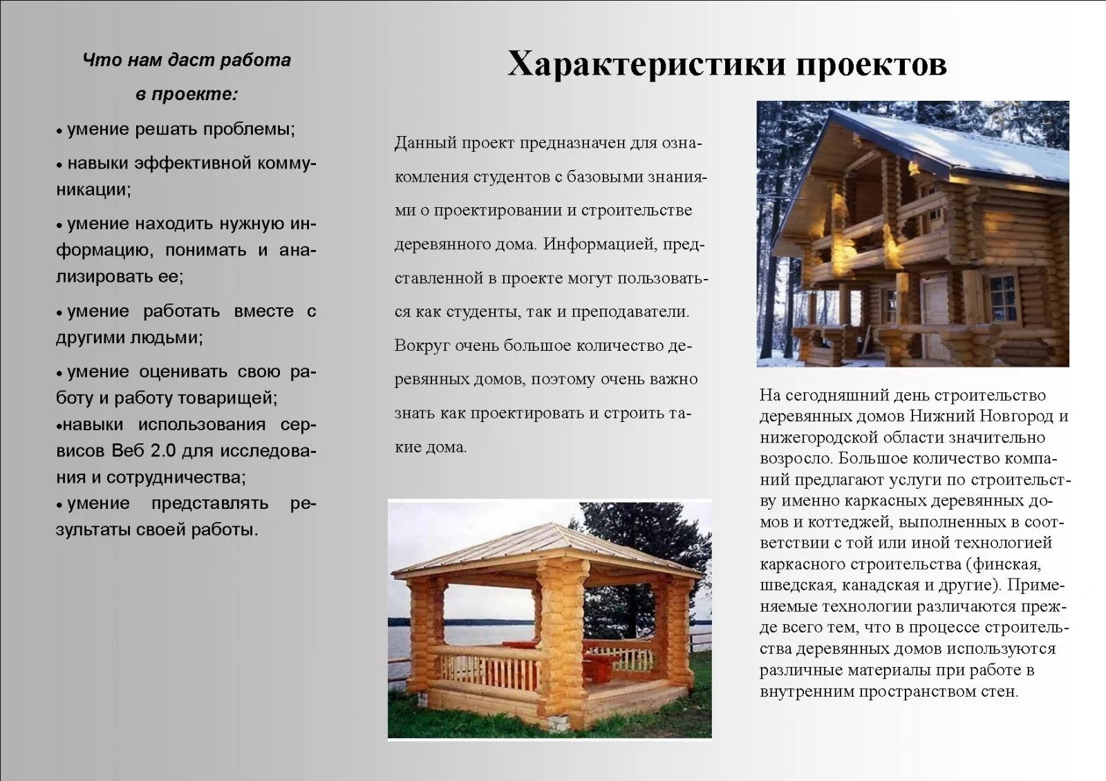 Содержание деревянного дома. Характеристика деревянного дома. деревянное домостроение проекты. проектная деятельность деревянный домик. описание деревянного домика.