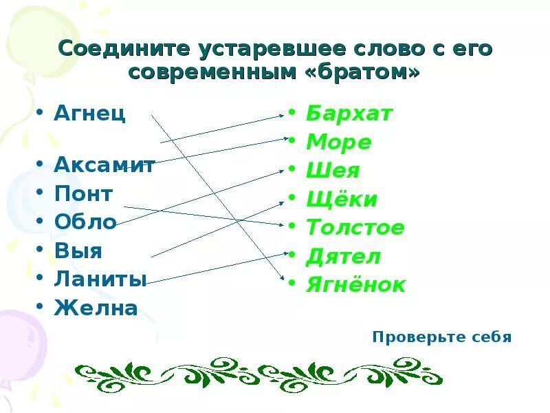 5 устаревших слов со значением. Устаревшие слова. Устаревшие слова примеры. Современный текст с устаревшими словами. Устаревшие и современные слова.