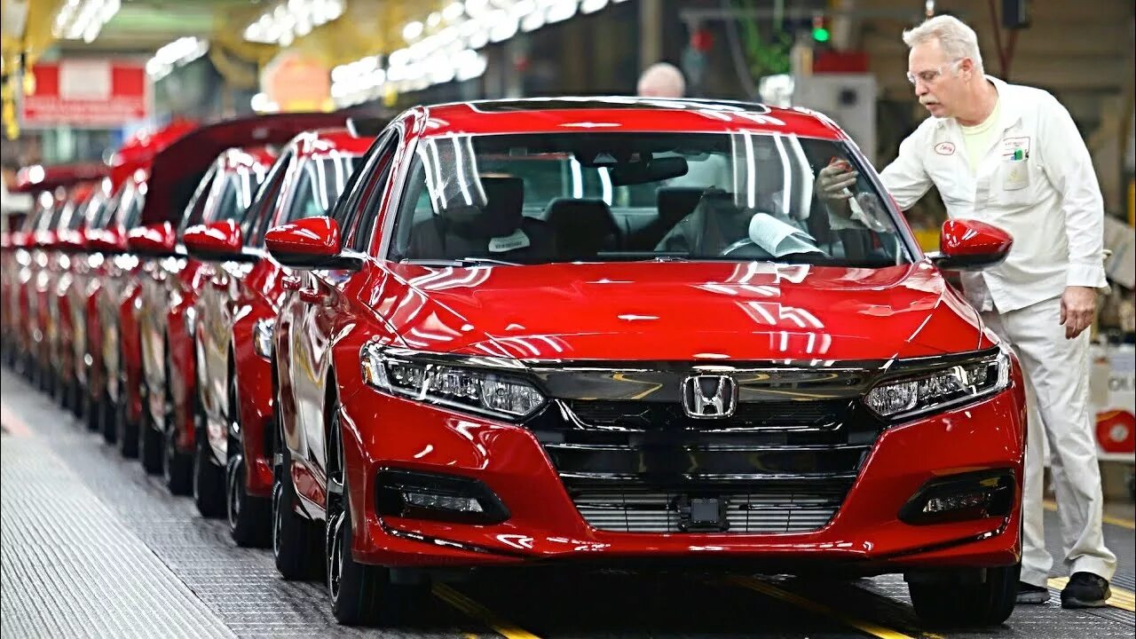 Завод honda. Завод Хонда. Автомобильные заводы Японии. Завод Хонда в Огайо. Работники Хонды.