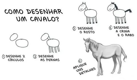 Tutorial avançado de como desenhar um cavalo - Geral - L2JBrasil