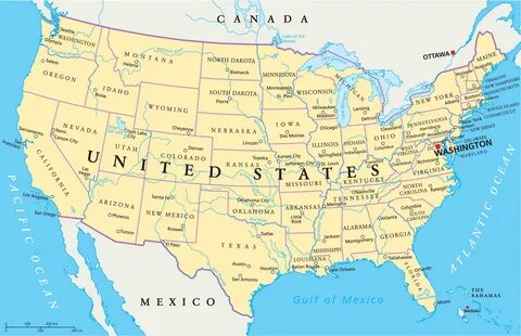 usa maps with capitals 