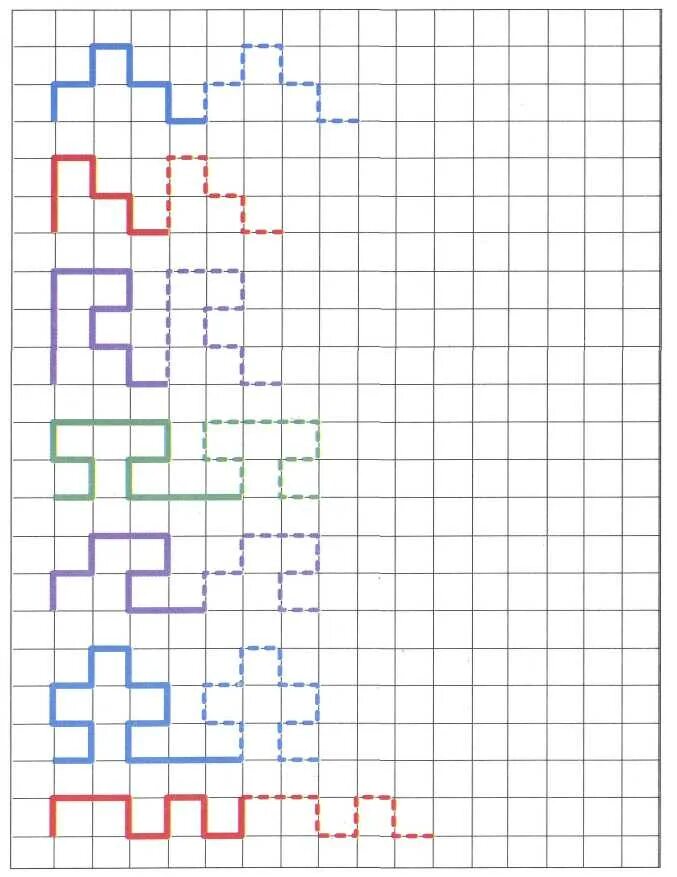 Графические узоры для дошкольников. Рисование по клеткам. Одолж узор по клеточкам. Рисование по клеточкам для детей.