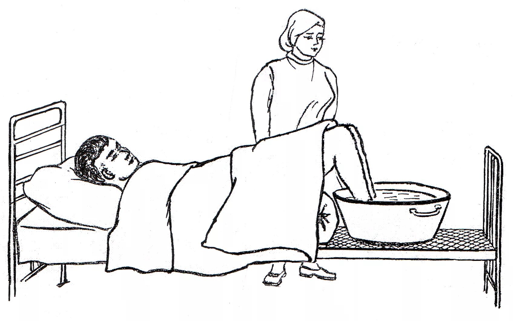 Обтирание кожи тяжелобольного пациента. Мытье ног пациента алгоритм. Мытье тяжелобольного пациента алгоритм. Мытье туловища тяжелобольного пациента. Как помыть лежачего больного в кровати