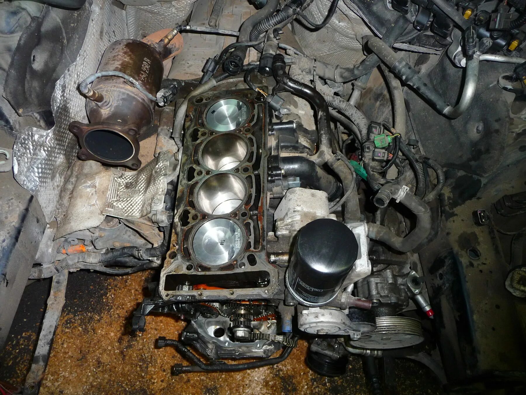 Капитальный ремонт двигателя ауди. 2.0 TFSI 2010. Двигатель Audi PP.