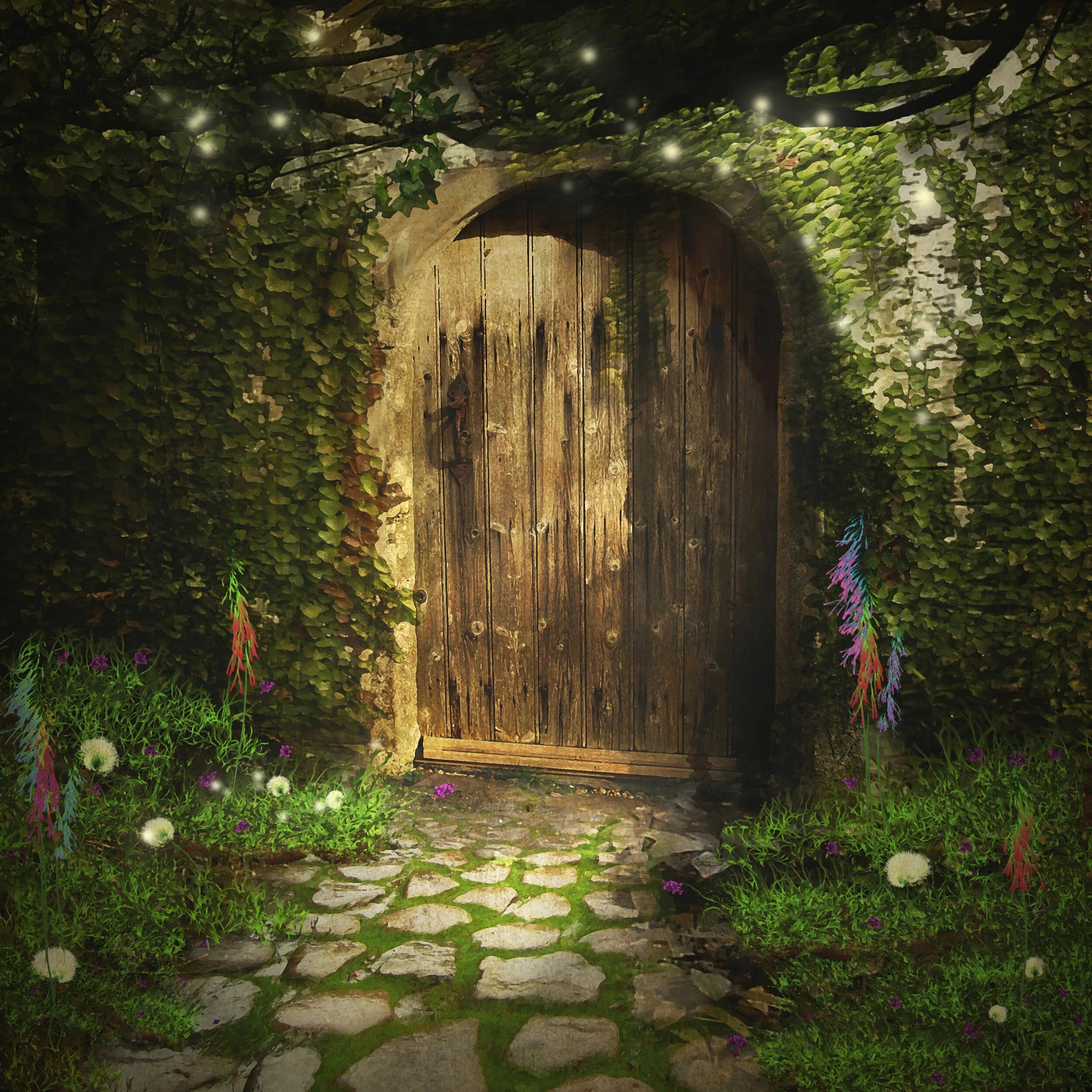 Сказочные ворота. Дверь в сказку. Сказочная дверь. Дверь в лесу.