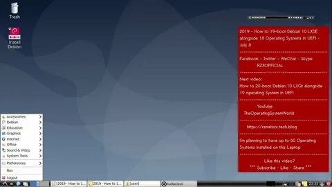 How to install debian