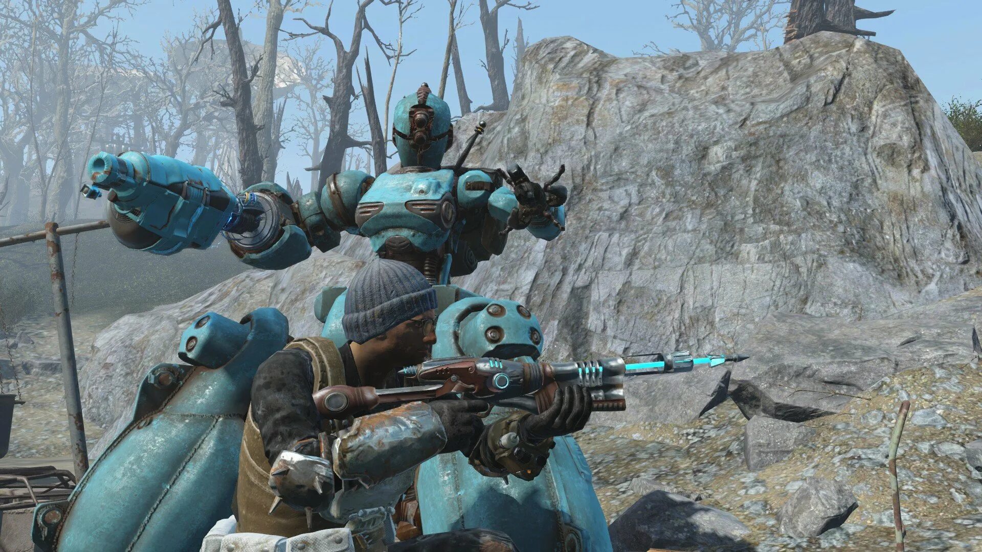 Fallout 4 loads. Фоллаут 4 автоматрон. fallout 4 автоматрон mod. fallout 4 автоматрон 690. фоллаут 4 автоматрон роботы.