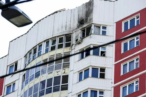 Куда прилетел дрон в москве