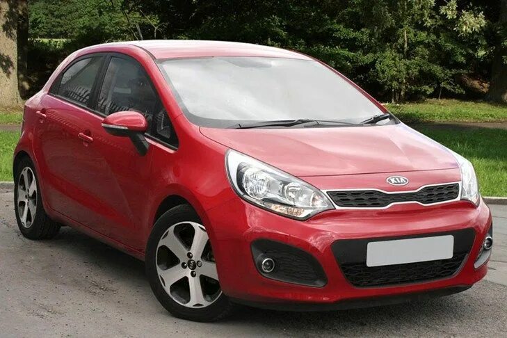 Kia Rio 1.4CRDi 3 in Blaze Red £ 11,995 Kia rio, Kia, Kia motors