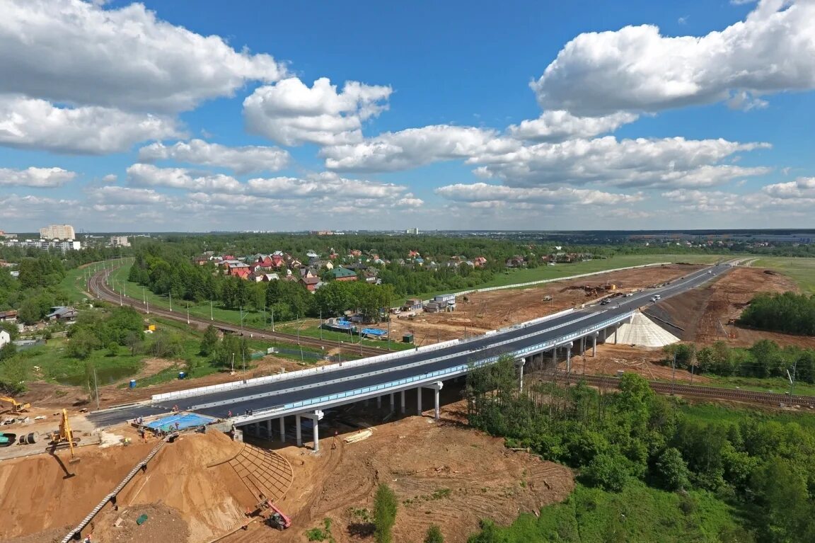 проект реконструкции носовихинское шоссе. мкад митино 2022. путепровод дедовск. путепровод московская область. съезд на цкад с ярославского шоссе.