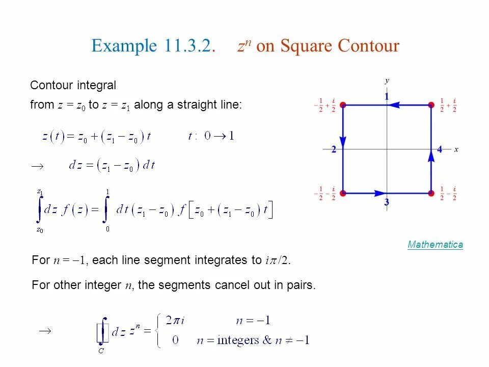 Line integration