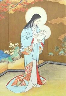 Catholic Art, Religious Art, Japanese Christmas, Religious Christmas Cards,...