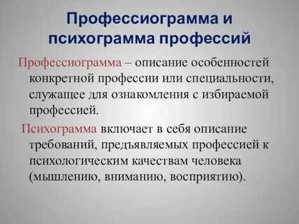 Психограмма