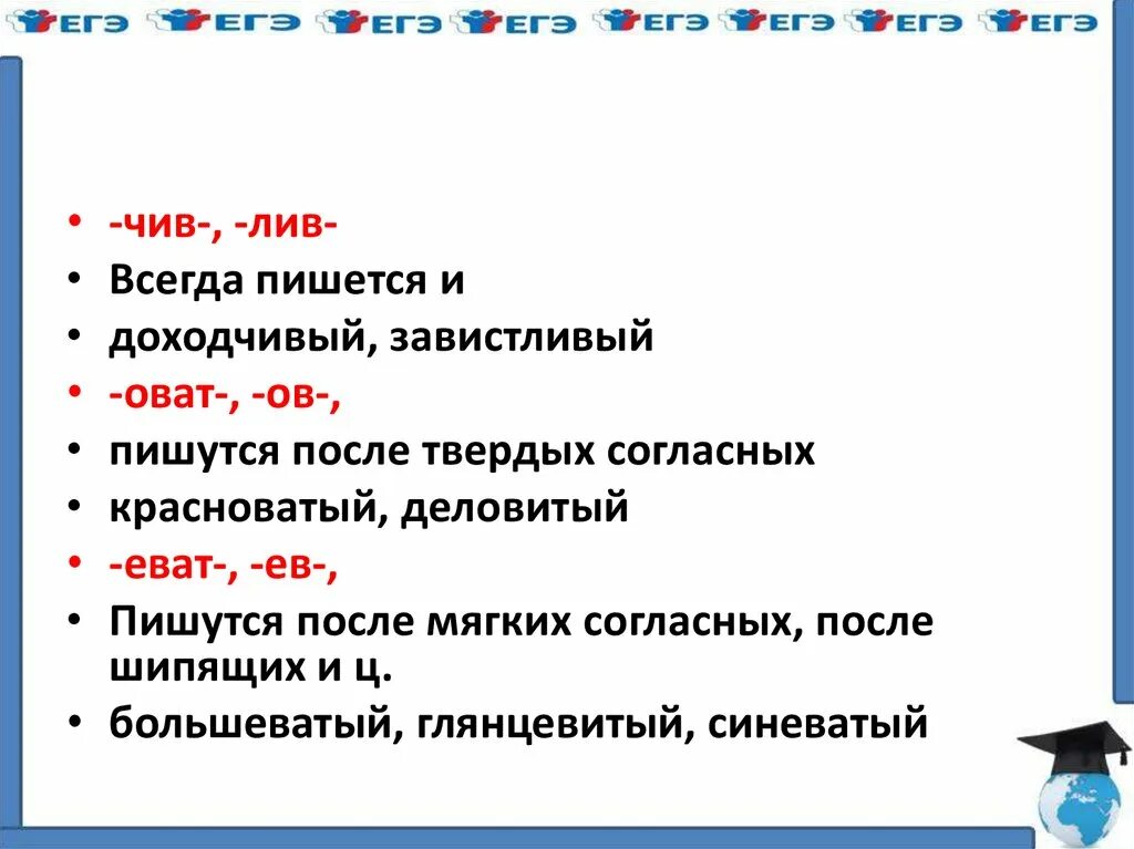 В суффиксе прилагательного лив всегда пишется и. Чив Лив. Чив чив как пишется. Чив Лив правило. Чив Лив ев Ив упражнения.