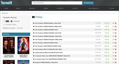 Nouvelle Adresse Torrent9 - Meilleurs Sites Miroirs & Clones Torrent9 2...