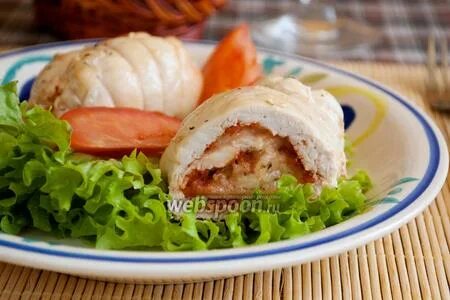 Куриные рулетики из куриного филе фото