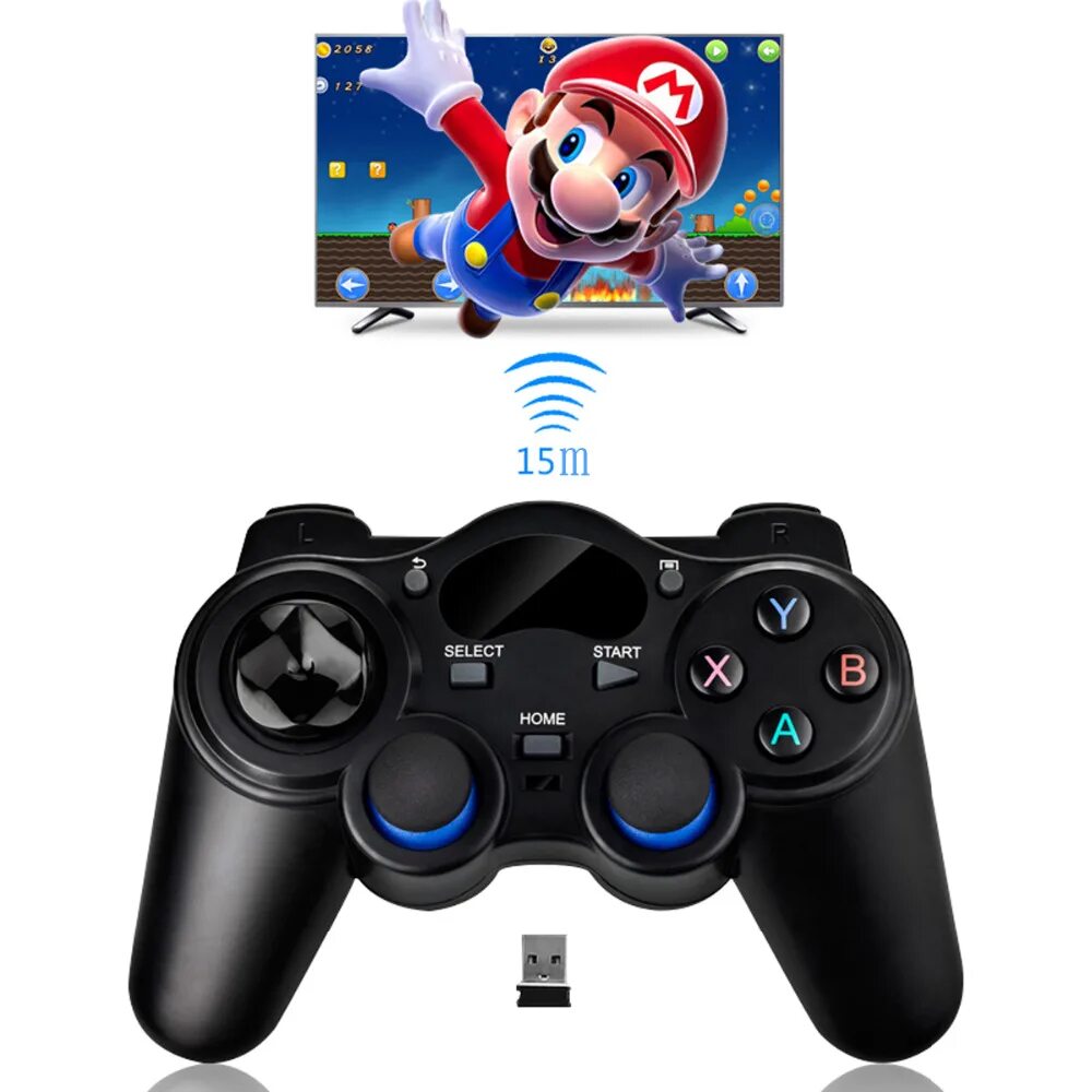 Игры для приставки wireless controller gamepad. Джойстик 2.4g wireless. 2.4g wireless controller gamepad игры. игровой пульт для телевизора haier приставки геймпад. джойстик для приставки андроид x96.
