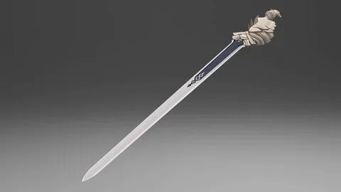 Favonius Sword - Genshin Impact - 3D Model by Pink_LOLO.