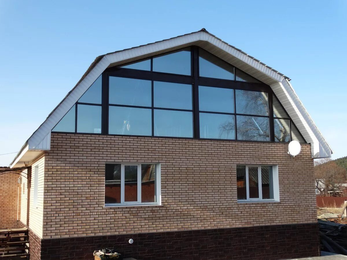 тонированные пластиковые окна. тонировка окон коттеджа. затонируй дом. тонированные окна в частном доме. затонируй дом.