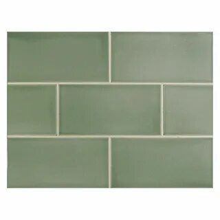 Плитка bricks green