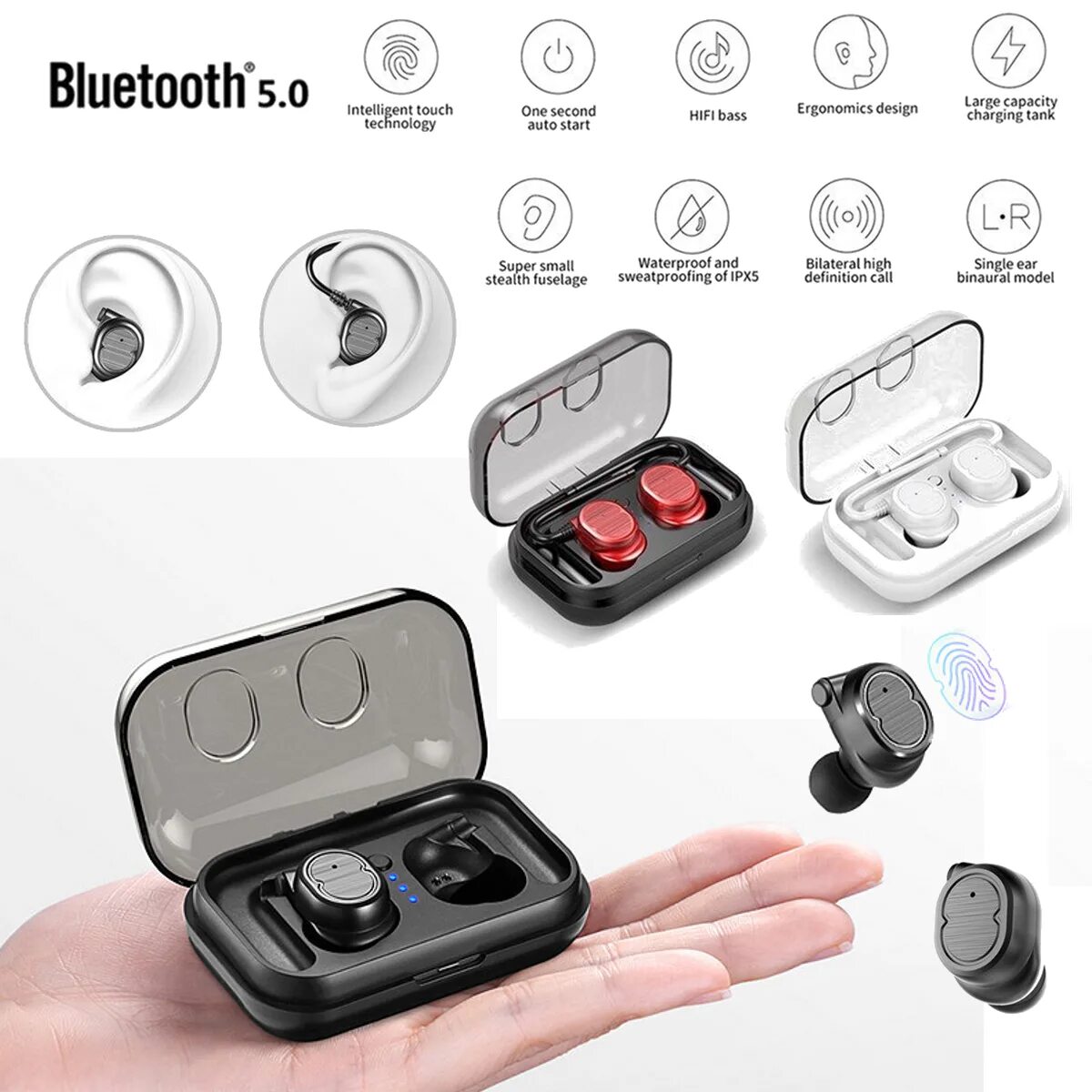 Функция tws. Havit беспроводные наушники блютуз 5.0 TWS Smart Touch. Bluetooth m10 TWS. TWS Bluetooth 5,1 наушники. Беспроводные наушники m10 TWS.