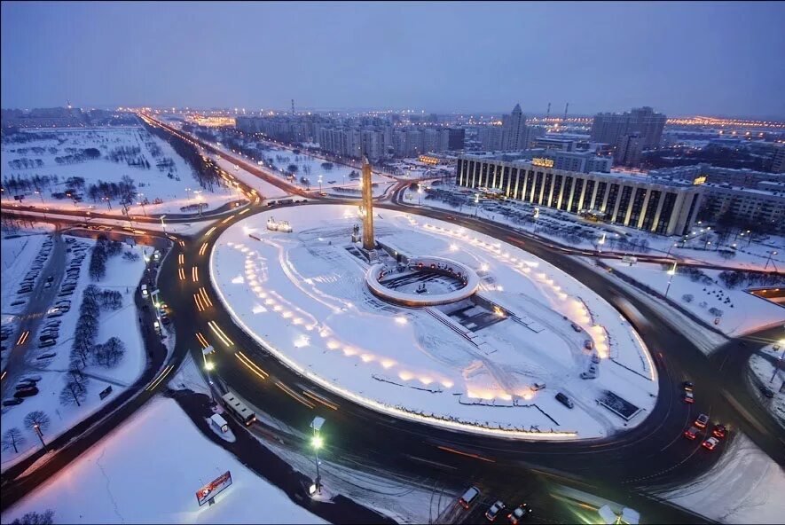 Площадь Победы, Санкт-Петербург, Россия Красивые места, Город, Санкт петербург