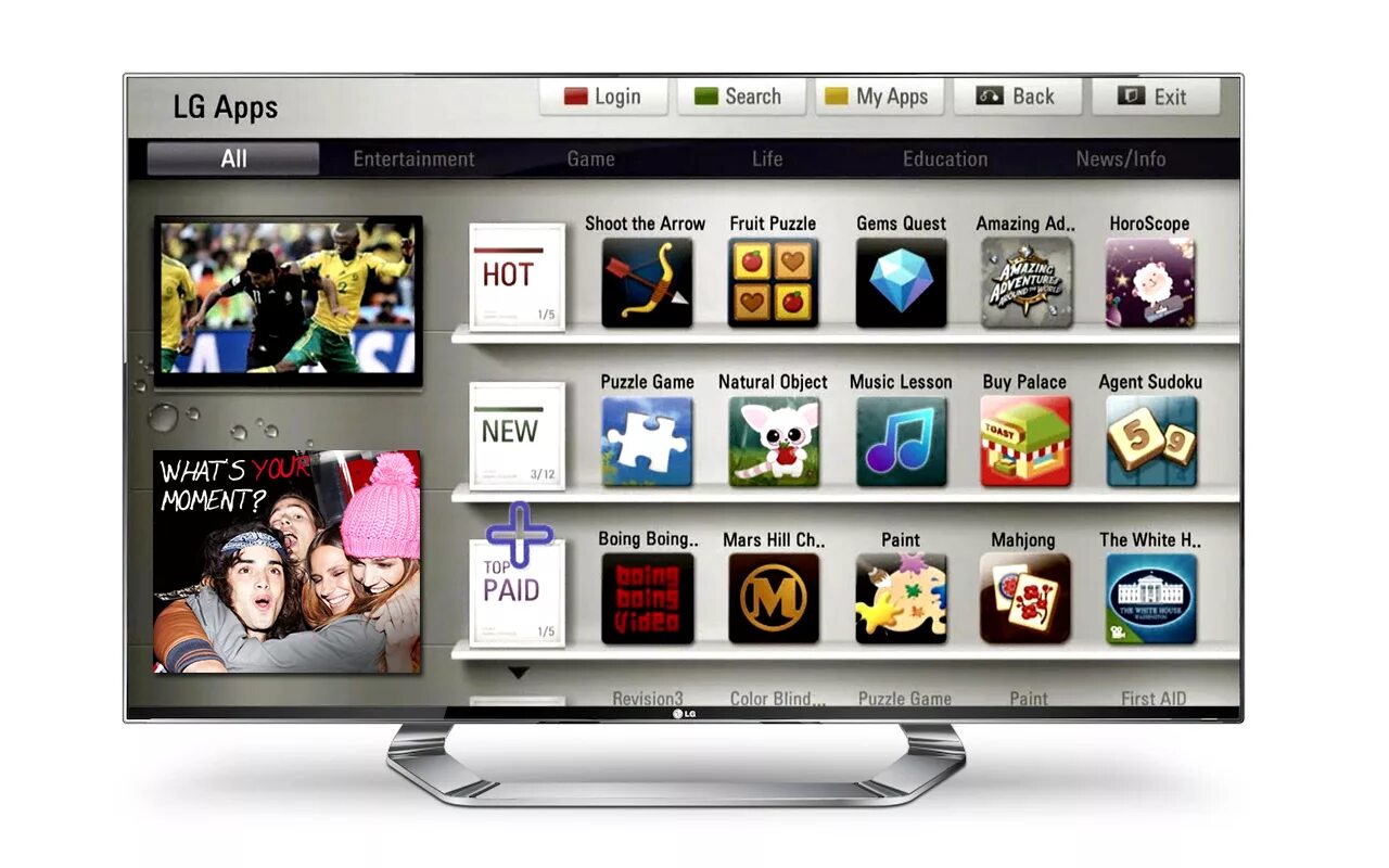 Как установить игры на телевизор. Смарт LG телевизор приложения игры. Smart LG Netcast. Смарт ТВ телевизор LG игры. LG Netcast Smart TV.
