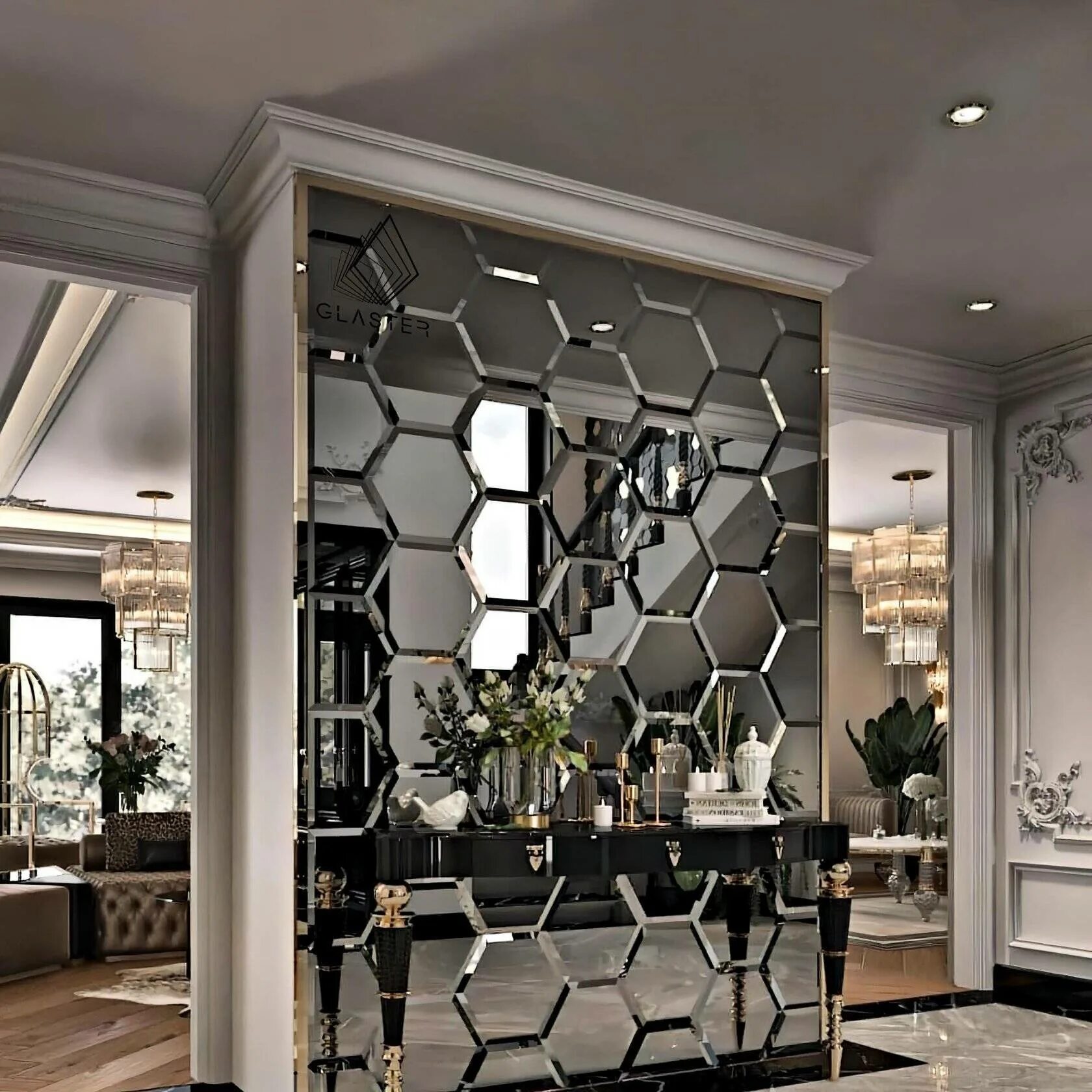 Зеркала в интерьере 2024 IVOREE: Большие напольные зеркала в интерьере Shabby chic living room, Chic livi