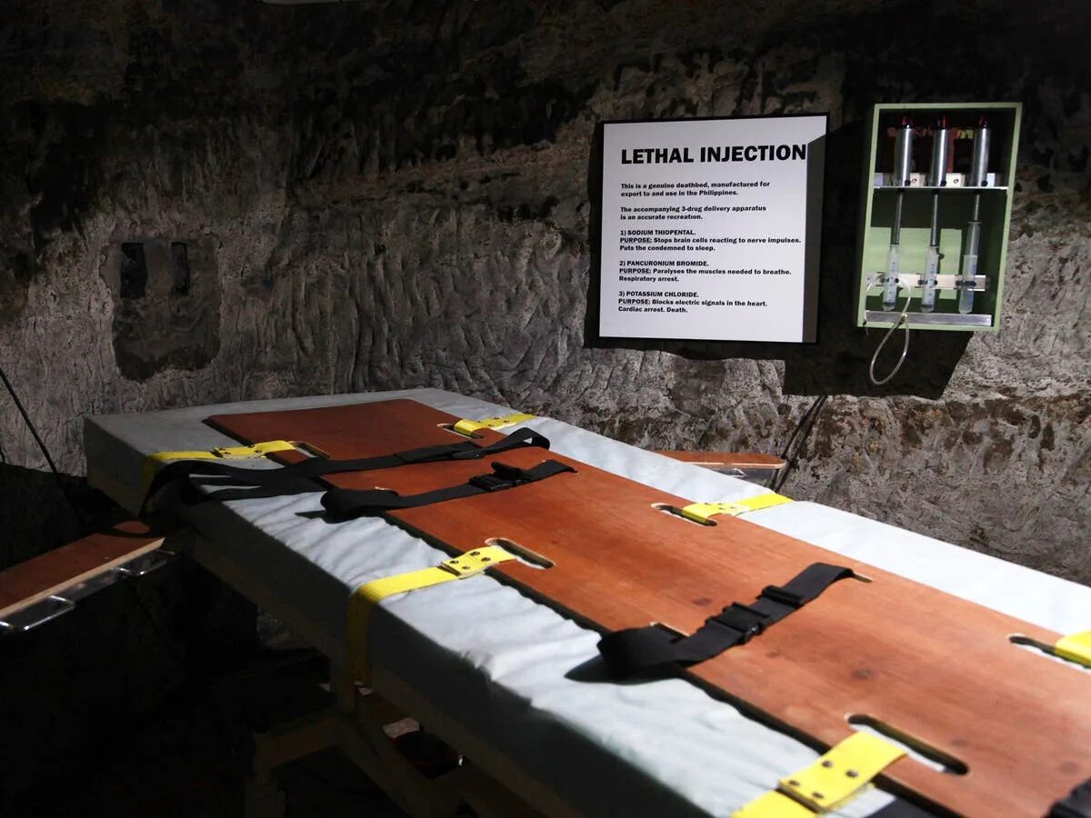 Lethal injection. Lethal injection