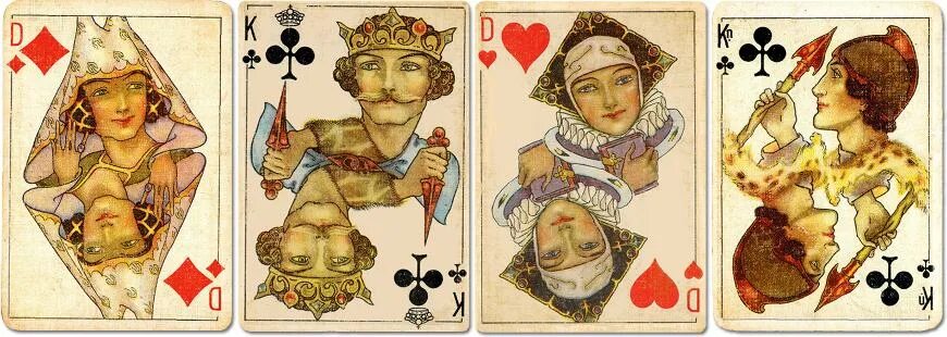 Игральные карты 19 века шарлемань. Колода средневековых карт. Карточная колода 19 век. Самая первая колода. Самая первая колода.