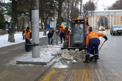 Очистка дороги