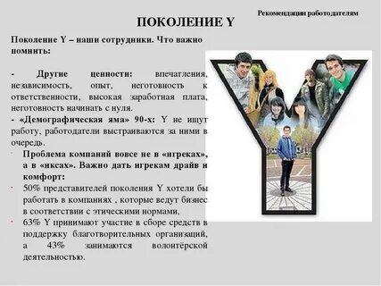 1995 год какое поколение