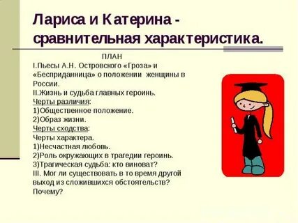 Главные герои тема