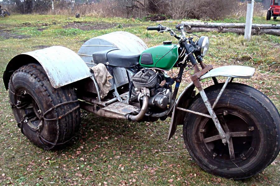 квадрик из мотоцикла урал. мотоцикл урал 3х колесный. мотоцикл урал мотовездеход трицикл. квадроцикл урал 4х4. мотоцикл урал сделанный своими руками.